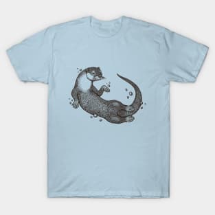 Swimming Otter T-Shirt